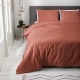 Luna Bedding Luna Uni - Oud Roze 2-persoons (200 x 220 cm + 2 kussenslopen) Dekbedovertrek