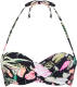 s.Oliver RED LABEL Beachwear Bandeau-bikinitop Herfst met een bloemmotief