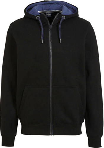 s.Oliver sweatvest zwart