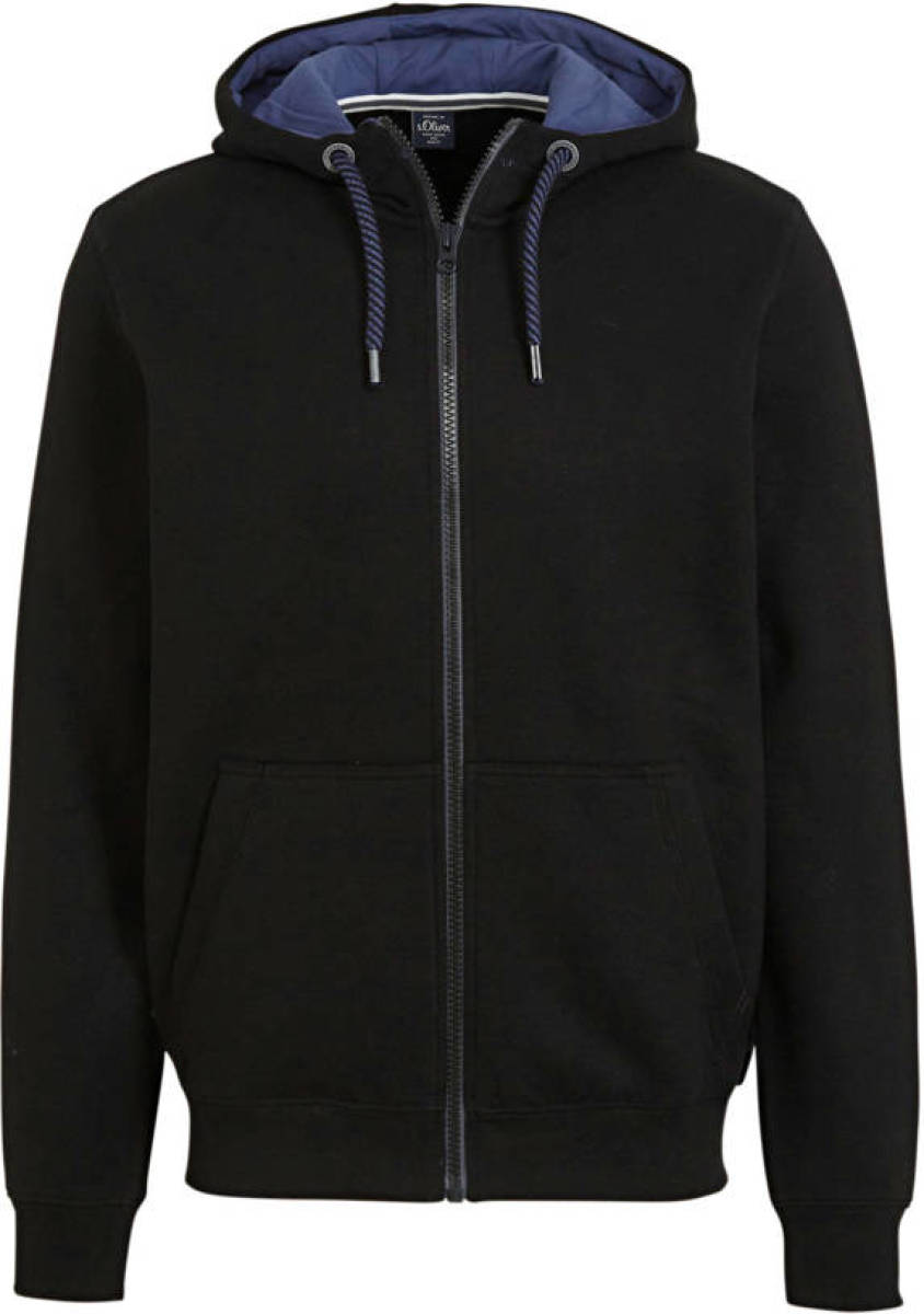 s.Oliver sweatvest zwart