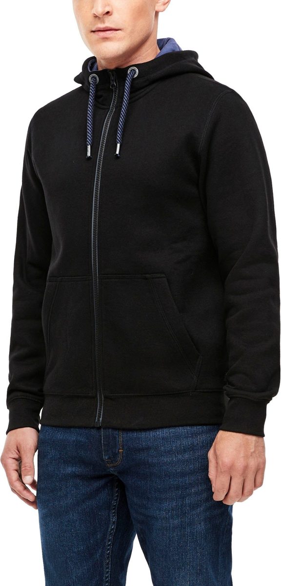 s.Oliver sweatvest zwart