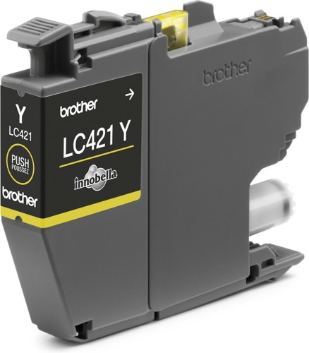 Brother LC421Y Inkt Geel