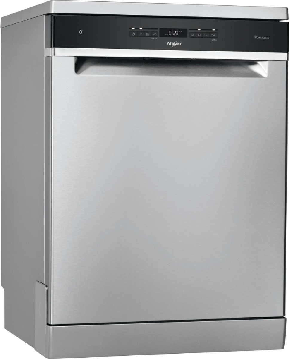 Whirlpool WFO 3T141 P X Vrijstaande vaatwasser Staal