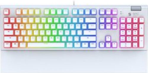 SPC Gear GK650K OWH Kailh Blue RGB Pudding Edition white