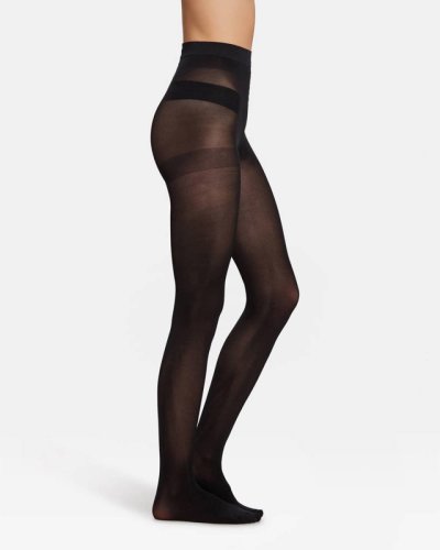 WE Fashion panty 40 denier zwart