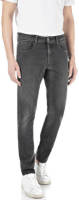 Replay Grey regular slim fit jeans dark grey