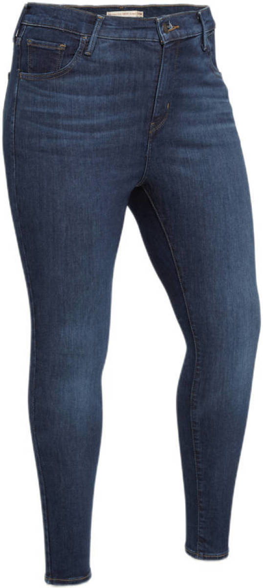 Levi's Plus high waist super skinny jeans 720 echo chamber plus