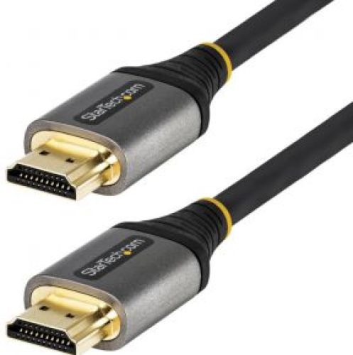 Startech .com HDMMV3M HDMI kabel 3 m HDMI Type A (Standaard) Grijs, Zwart