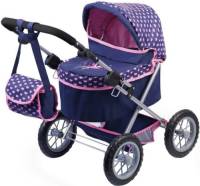 Bayer poppenwagen Trendy donkerblauw 67 cm