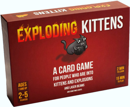 Asmodee Exploding Kittens Original Edition Engelstalig