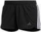 adidas Performance sportshort zwart/wit