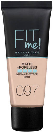 Maybelline New York Fit Me Matte & Poreless Foundation - 097 Natural