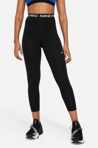 Nike 7/8 sportlegging zwart/wit