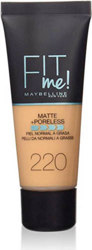 Maybelline New York Fit Me! Matte + Poreless liquid foundation - 220 Natural Beige