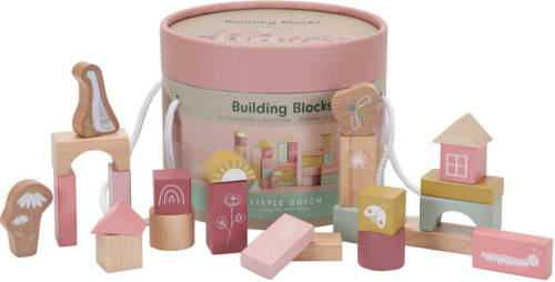 Little Dutch bouwblokken pink