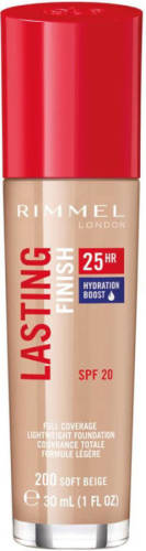 Rimmel London Lasting Finish Foundation - 200 Soft Beige