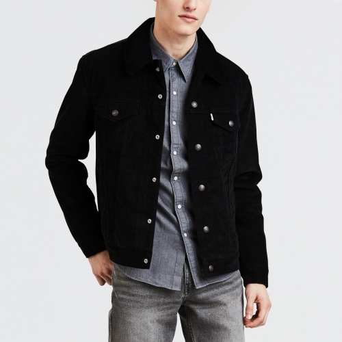 Levi's spijkerjas Sherpa zwart
