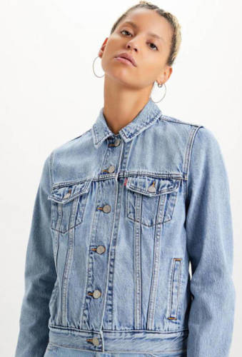 Levi's spijkerjasje Original Trucker light denim