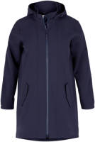 Zizzi softshell jas donkerblauw