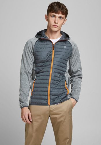 Jack & Jones ESSENTIALS jack JJEMULTI donkergrijs/grijs melange