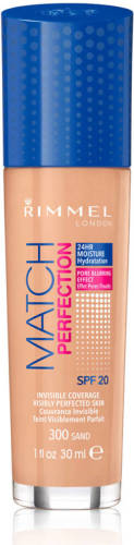 Rimmel London Match Perfection Foundation - 300 Sand - Beige