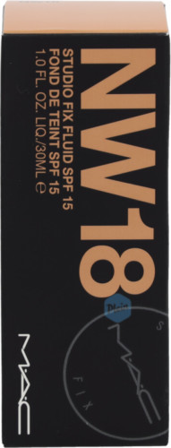 MAC Cosmetics Studio Fix Fluid SPF15 foundation - NW18
