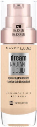Maybelline New York Dream Radiant Liquid Foundation - 40 Fawn
