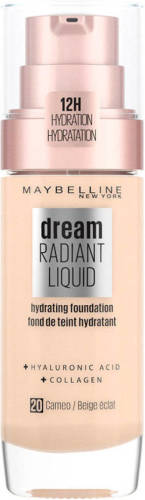 Maybelline New York Dream Radiant Liquid Foundation - 20 Cameo