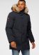 Superdry jas EVEREST PARKA nordic chrome navy