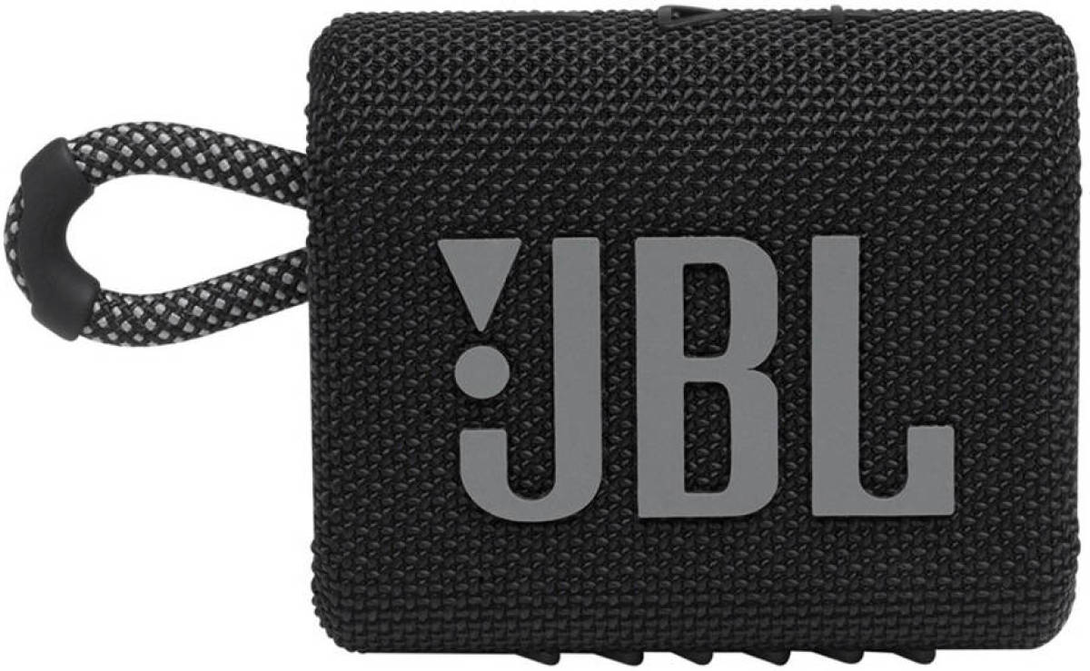 JBL Go 3 Bluetooth speaker (zwart)