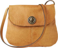 PIECES leren crossbody tas PCTOTALLY