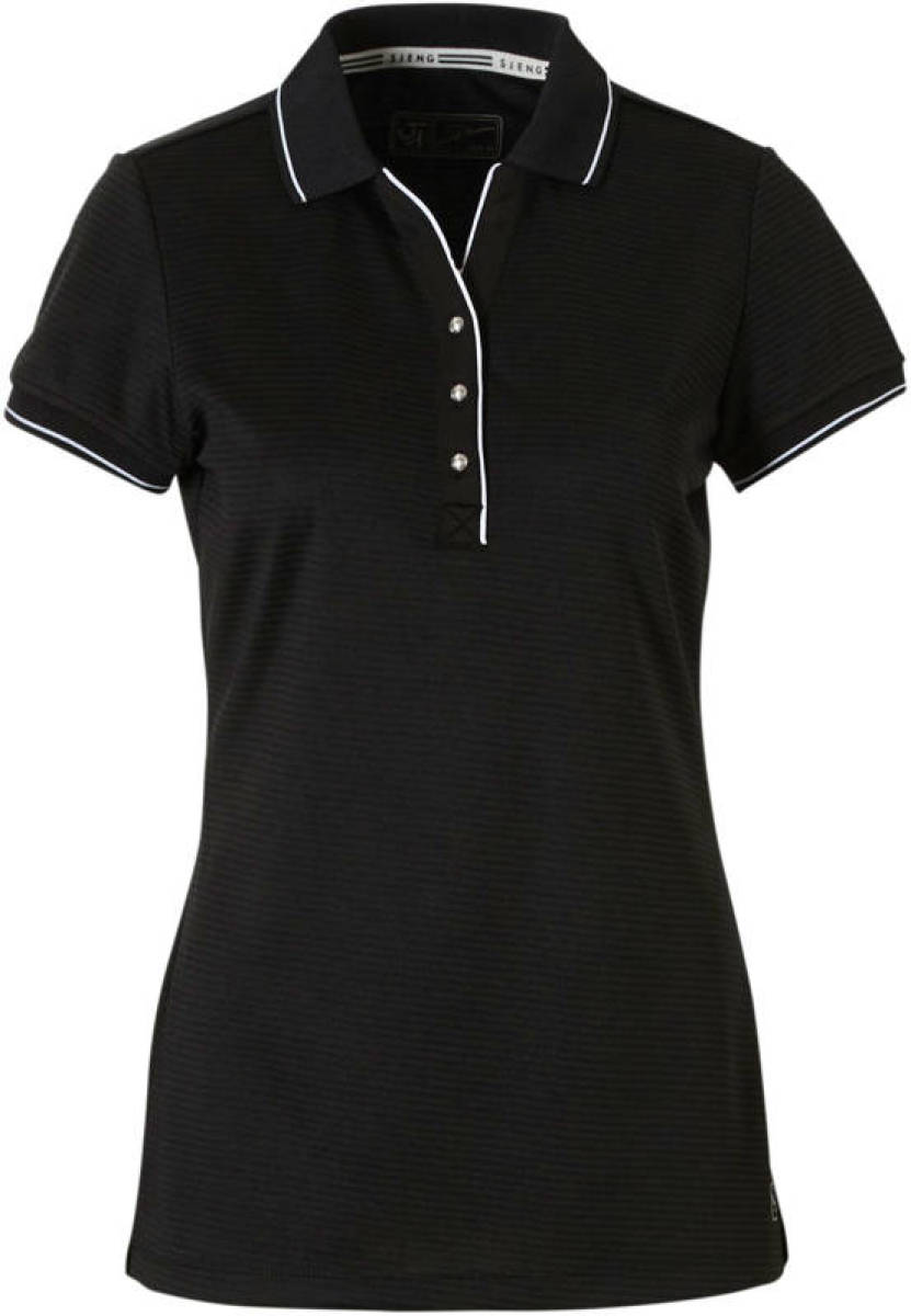 Sjeng Sports sportpolo Slam zwart
