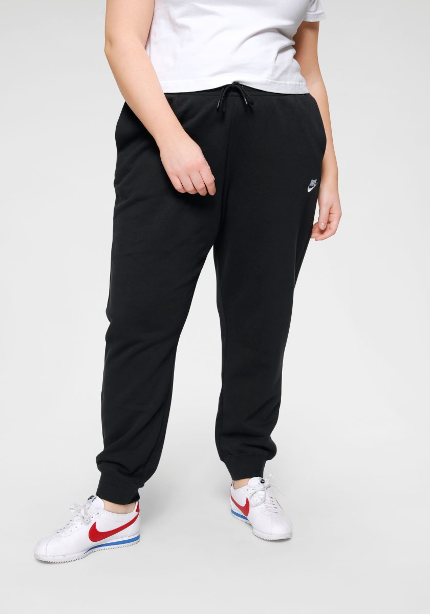 Nike Plus Size joggingbroek zwart