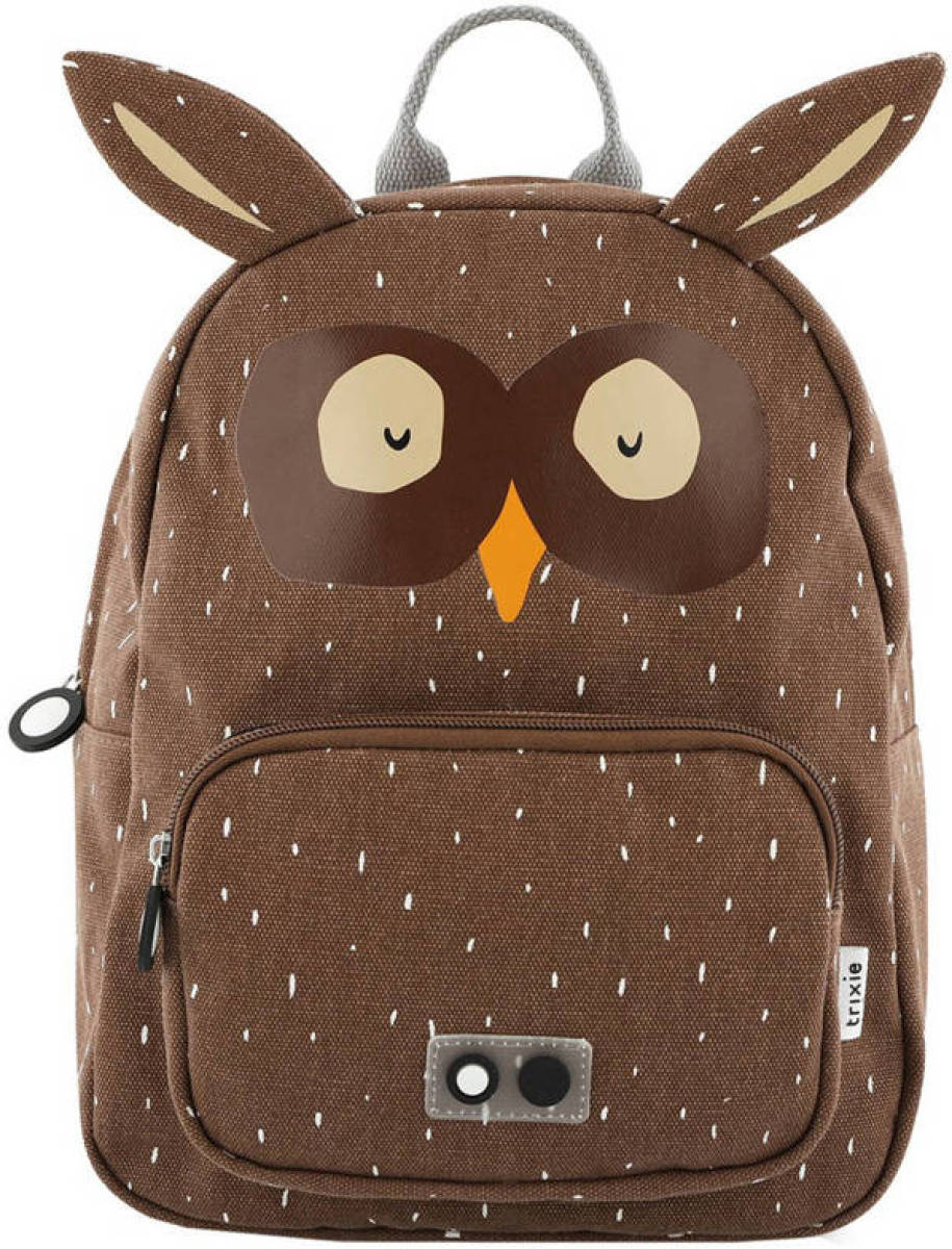 TRIXIE rugzak Mr. Owl bruin