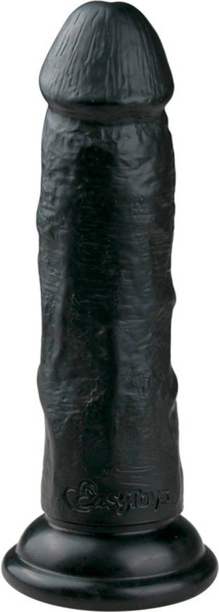 Easytoys Realistische Dildo Zwart - 15,5 cm