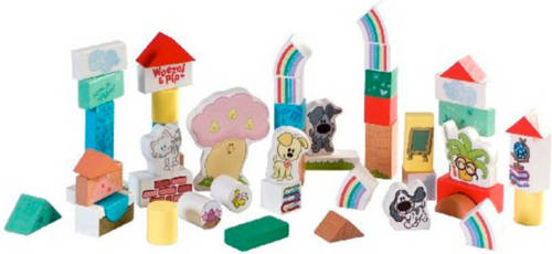Woezel & Pip houten blokkenset