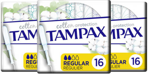 Tampax Bio Cotton regular - 16x3