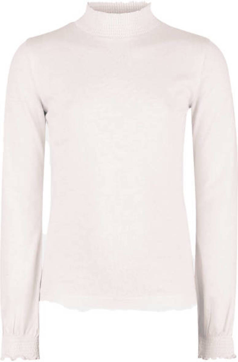 Shoeby top met recht fit Arissa ecru