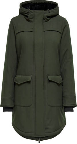 Only parka ONLMAASTRICHT donkergroen