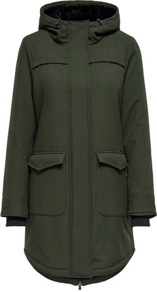 Only parka ONLMAASTRICHT donkergroen