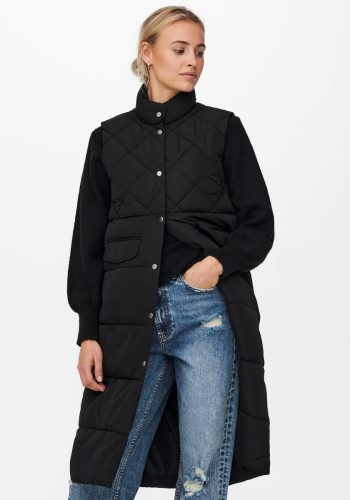 Only Bodywarmer ONLSTACY QUILTED LONG WAISTCOAT