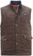 Charles Colby corduroy bodywarmer DUKE ANOUK Plus Size bruin