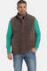 Charles Colby corduroy bodywarmer DUKE ANOUK Plus Size bruin