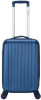 Decent trolley Tranporto One 55 cm. donkerblauw