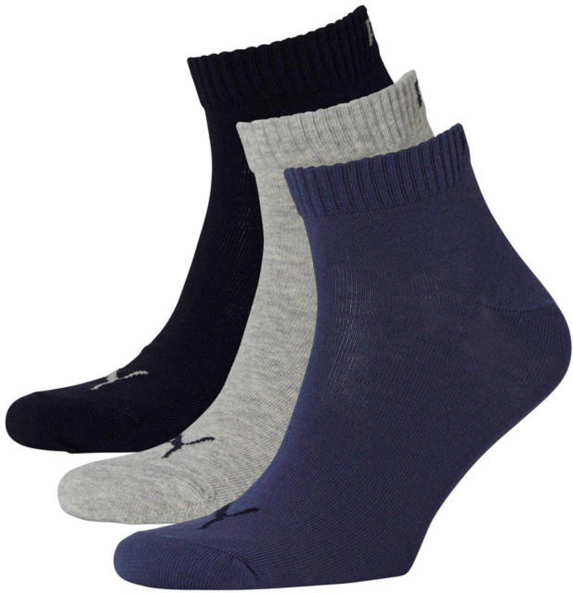 Puma sportsokken - set van 3 multi