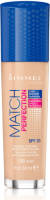 Rimmel London Match Perfection Foundation - 100 Ivory - Beige