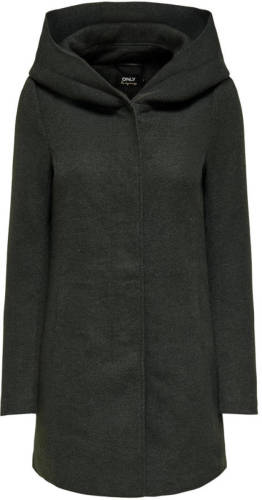 Only coat ONLSEDONA donkergroen