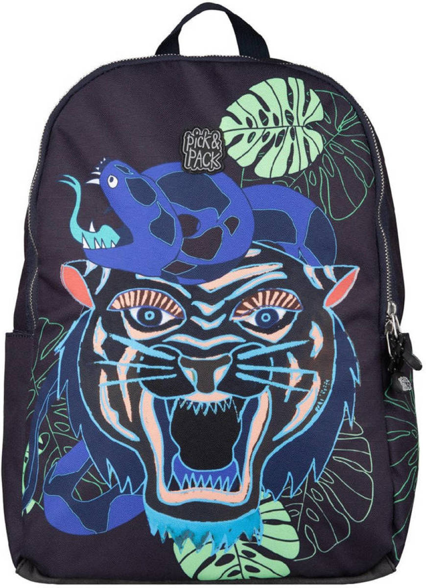 Pick & Pack rugzak Dangerous Cat L donkerblauw
