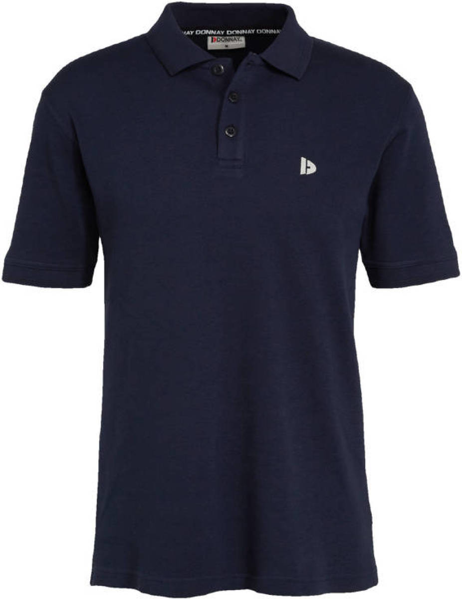 Donnay sportpolo donkerblauw