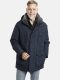 Jan Vanderstorm parka jas Plus Size Botulfr donkerblauw